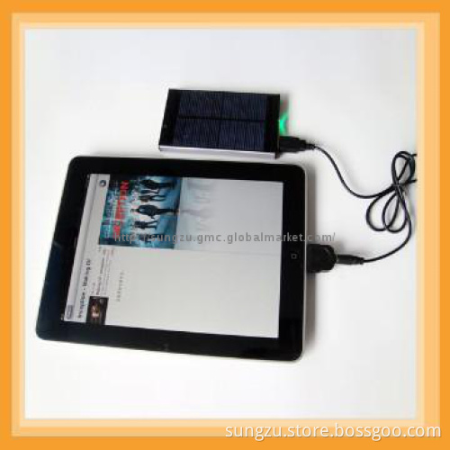 High capacity solar powered charger for note